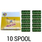 Avadh Spun Polyester DARK GREEN Thread suitable for all types of sewing.