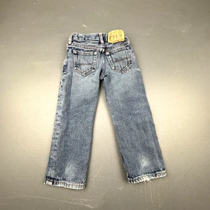 Polo Ralph Lauren Jeans Kids Boys 3T Blue Straight Leg Adjustable Waist Denim - Picture 1 of 8