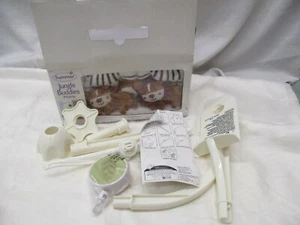 Summer Baby Crib Mobile Jungle Buddies Zebra Lion Lullaby Song Infant Sleep - Picture 1 of 6