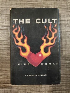 The Cult - Fire Woman / Automatic Blues Cassette Single 1989 - Picture 1 of 2