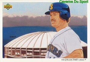 091 EDGAR MARTINEZ TC, CL SEATTLE MARINERS BASEBALL CARD UPPER DECK 1992 - Bild 1 von 2