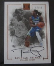 2016-17 Impeccable Taurean Prince Autograph Rc Card Nrmt/mint