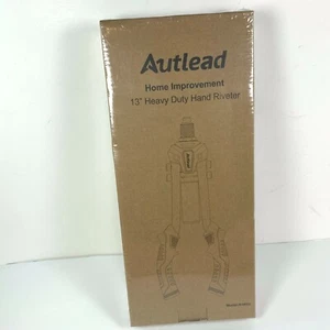 Autlead Heavy Duty 13" Rivet Gun Dual-Hand-Operation Riveter with 5 Heads - Picture 1 of 4