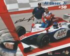2007 Al Unser, Jr. signed ABC Supply Honda Dallara Indy 500 Indy Car Hero Card