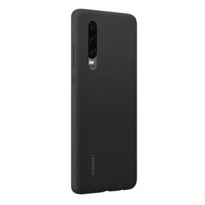 Silicone Auto Astuccio Cover per HUAWEI P30, Nero - Photo 1/1