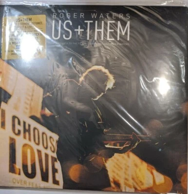 Roger Waters – Us + Them Columbia 19439707691 5 Sided Vinyl Sealed Hype Sticker - Image 1 of 3
