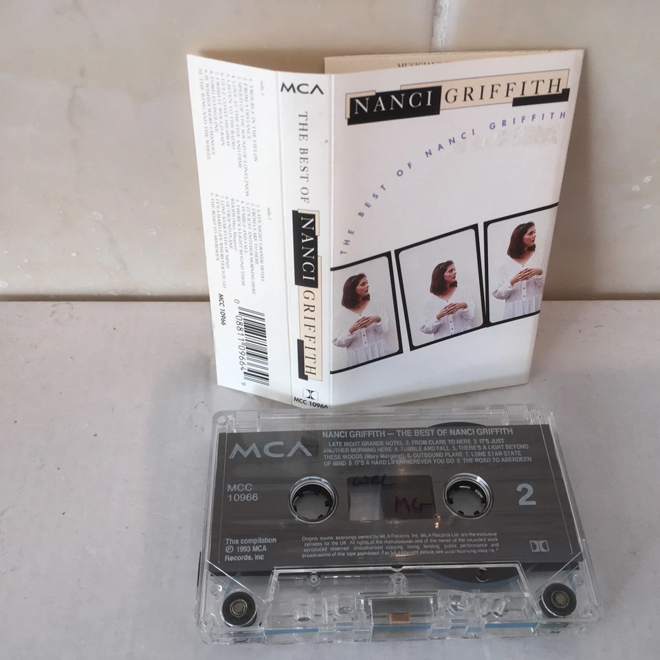 Nanci Griffith The Best Of Nanci Griffith Cassette 1993 MCA * - Image 1 of 1