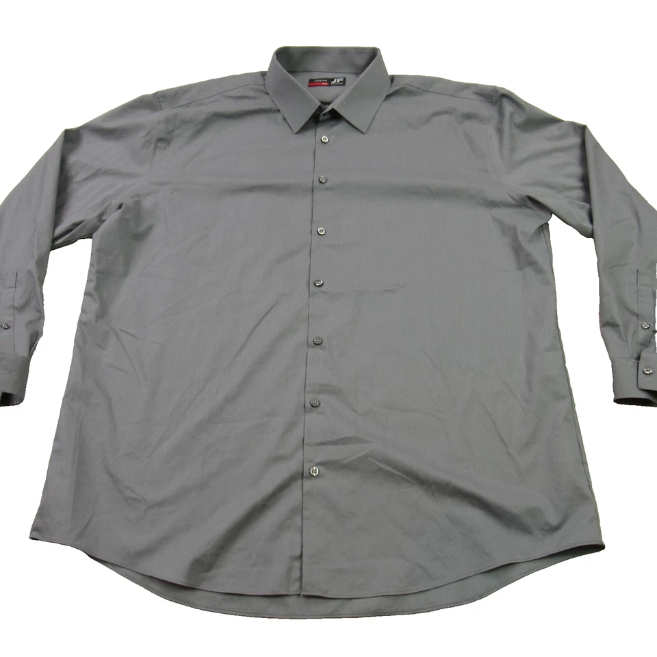 J Ferrar Shirt Mens 2XL Long Sleeve Slim Button Front Outdoors 18 18 1/2 - Image 1 of 4