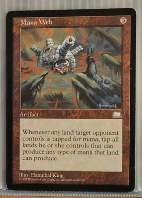 Mtg MANA WEB LP WEATHERLIGHT Reserve List -Argo- - Image 1 of 4