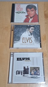 3 Elvis Presley CD  Elvis by the Presleys, It's Christmas Time, Christmas Peace - Imagen 1 de 12