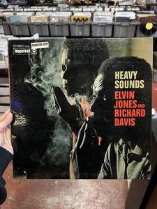 Elvin Jones And Richard Davis (2) – Heavy Sounds LP - Picture 1 of 4