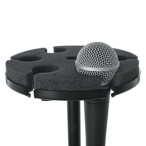 Gator Frameworks GFW MIC 6TRAY Black Microphone Stand for 6 Mics Compact Design - Picture 1 of 8