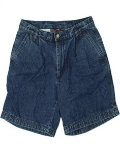 Pantalones cortos de mezclilla para mujer C&A IT 46 grandes W28 azul algodón BN10 - Imagen 1 de 3