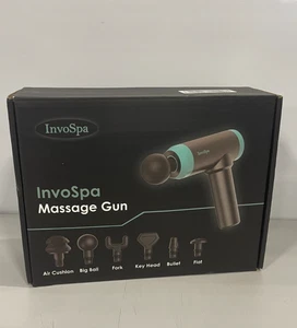 Pistola Massaggio a Percussioni Invospa Massaggio Percussivo Portatile Tessuti Profondi 6 Velocità - Foto 1 di 3