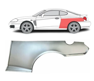 Hyundai Coupe KG 2002-2009 Radlauf Reparaturblech hinten / links - Bild 1 von 3