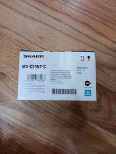 Sharp MX-C30NT-C Tonerkassette Cyan MX-C250 NEU - Bild 1 von 5