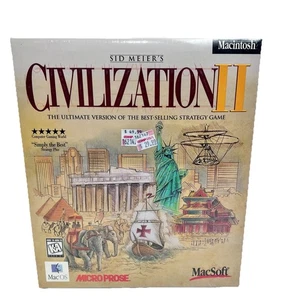 Sid Meier's Civilization II: Game of the Year PC Big Box CIB Neu Sealed NOS - Bild 1 von 10