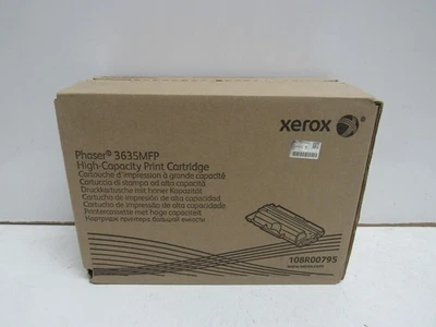 GENUINE XEROX 108R00795 (PHASER 3635MFP) HIGH-CAPACITY TONER CARTRIDGE - Image 1 of 2