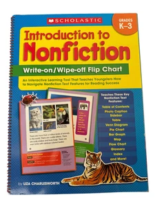 Scholastic extra großes glänzendes Spiral pädagogisches Klappbuch 20x15" Einführung t - Bild 1 von 4