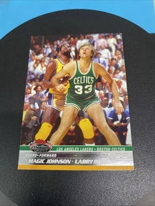 2007-08 Stadium Club Sample Promo Card # PP3 Larry Bird Magic Johnson - Bild 1 von 3