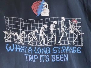 Grateful Dead What A Long Strange Trip It’s Been Liquid Blue Size Medium T-Shirt - Picture 1 of 8