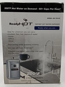 RH -150-SS Ready Hot Compact Instant Hot Water Dispenser Tank - Picture 1 of 14