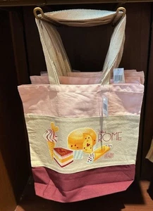 2025 Disney Parks Epcot World Showcase Italy Gelato When In Rome Cloth Tote Bag - Picture 1 of 2