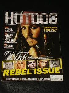 HOTDOG magazine 2006, Johnny Depp, X-Men, Jennifer Aniston, David Cronenberg - Picture 1 of 1