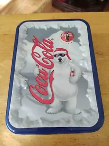 VINTAGE COCA-COLA POLAR BEAR 1998 TIN - Picture 1 of 7
