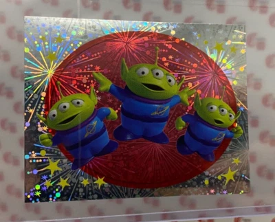 Aliens / Little Green Men - Holo Inserto - 2010 Panini Toy Story 3 Pegatina #110 Foto 1 de 3