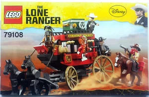 Lego® Bauanleitung für The Lone Ranger Stagecoach Escape 79108 Neu - Bild 1 von 1