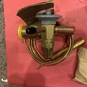 Sporlan FBVE-4-ZP40 4 ton LO TEMP 22 Thermostatic Expansion Valve W 60” Cap. NOS - Picture 1 of 4