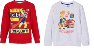 Feuerwehrmann Sam Sweater Pullover Sweatshirt Feuerwehrauto Feuerwehrwagen - Bild 1 von 3