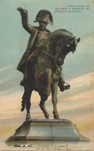 Napoleone monumento equestre cartolina d'epoca - Foto 1 di 2