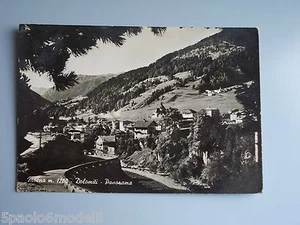 CARTOLINA MOENA m 1200 DOLOMITI PANORAMA - Picture 1 of 1
