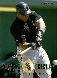 1995 Fleer Update #9 Frank Thomas Diamond Tribute Great!