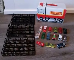 Matchbox Carry Case Original Vintage 1971, Rarer Design 36 Car, Vinyl - Picture 1 of 15