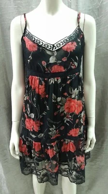 abito donna motivi taglia 42 con sottoveste - Immagine 1 di 4