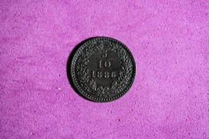 1885 A Austria 5/10 Kreuzer Copper Coin #M19961 - Picture 1 of 2
