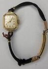 Vintage Gruen Women's Bracelet Watch Guildite Base Metal, .25 Gold Content Band