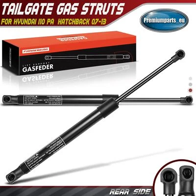 2X REAR BOOT TAILGATE GAS STRUTS FOR HYUNDAI I10 PA  HATCHBACK 07-13 817700X000 - Image 1 of 4
