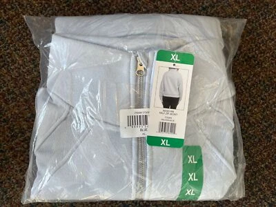 Chaqueta Pullover Danskin Mixta Costilla Media Cremallera - Mujer Talla XL, Azul Halógeno Foto 1 de 4