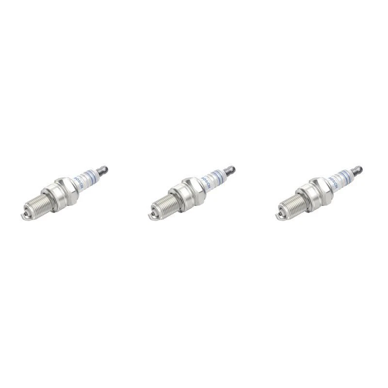 3x Bosch 0 241 229 715 Candela per Mitsubishi Lancer VI Fiat Nissan Proton - Immagine 1 di 1