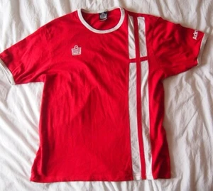 England Football Shirt Admiral Cotton Medium c20" pit-to-pit - Picture 1 of 3