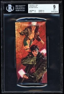 1993 X-Men Hanes Jumbo Promo Recalled Gambit Rogue BGS 9 Mint w3 9.5 Subs POP 5 - Bild 1 von 2