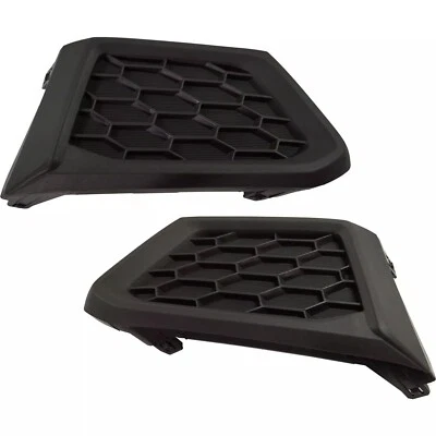 New Fog Light Cover Set of 2 For 2019-2021 Nissan Altima Textured Black Plastic - Image 1 of 4