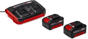 Originale Starter Kit 2 Batterie Da 4,0 Ah E Twincharger Power X-Change (Li-Ion - Foto 1 di 11
