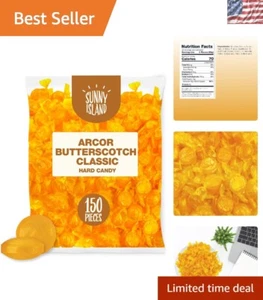 Klassische Butterscotch Bonbons im 2-Pfund-Beutel - perfekt zum Teilen und für Veranstaltungen - Bild 1 von 7