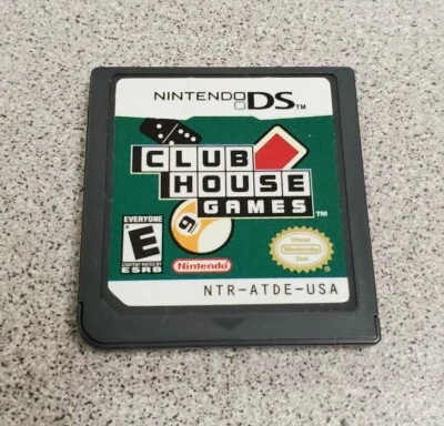 Club House Games - Nintendo DS - Game Cartridge Only - Free Shipping  - Image 1 of 2