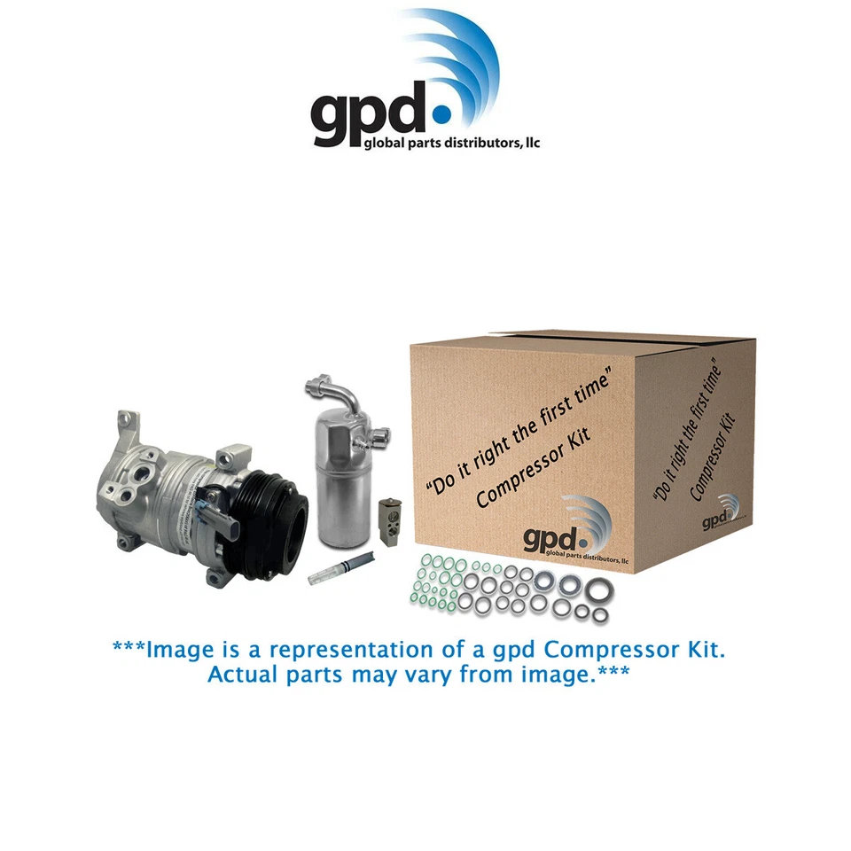 Kit de compresor de aire acondicionado GPD 9622790 para 98-99 Dodge Ram 1500 Van 2500 Van 3500 Van Foto 1 de 1